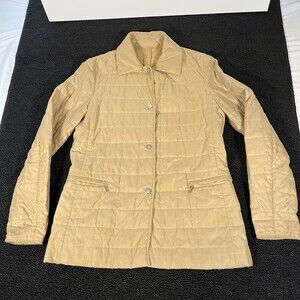 Husky Jacket Womens 42 Made In Italy Quilted Coat Bomber Vintage Naples